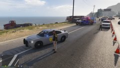 Motor Vehicle Accident Scene