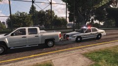 I get it's a pursuit, but could you not tailgate?