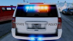 Illinois State Police Tahoe