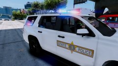 Illinois State Police Tahoe