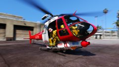 LSFD Helicopter Getting Ready for a Callout!