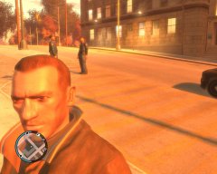 the Cops behind me Selfie