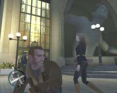 a sexy Woman is behind me