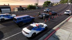 SA DPS State Trooper Checkpoint