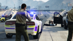 Kuwait Police (Mooror) Based LSPD Dodge Charger Pursuit