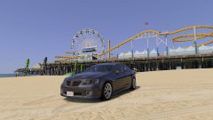 pontiac at the beach