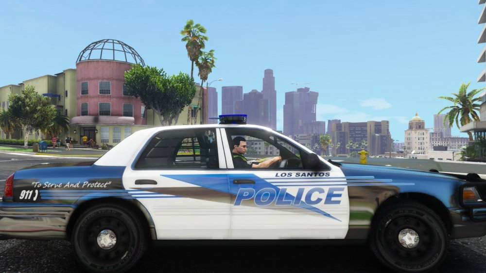 LSPD CVPI Side - GTA V Galleries - LCPDFR.com