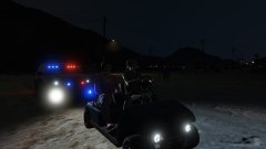 Hillbillies fighting in the background of my stop. C'mon now!