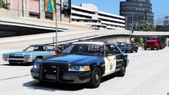 Rollin' down the freeway