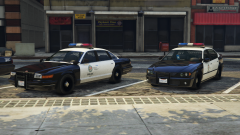 GTA IV style LSPD fleet