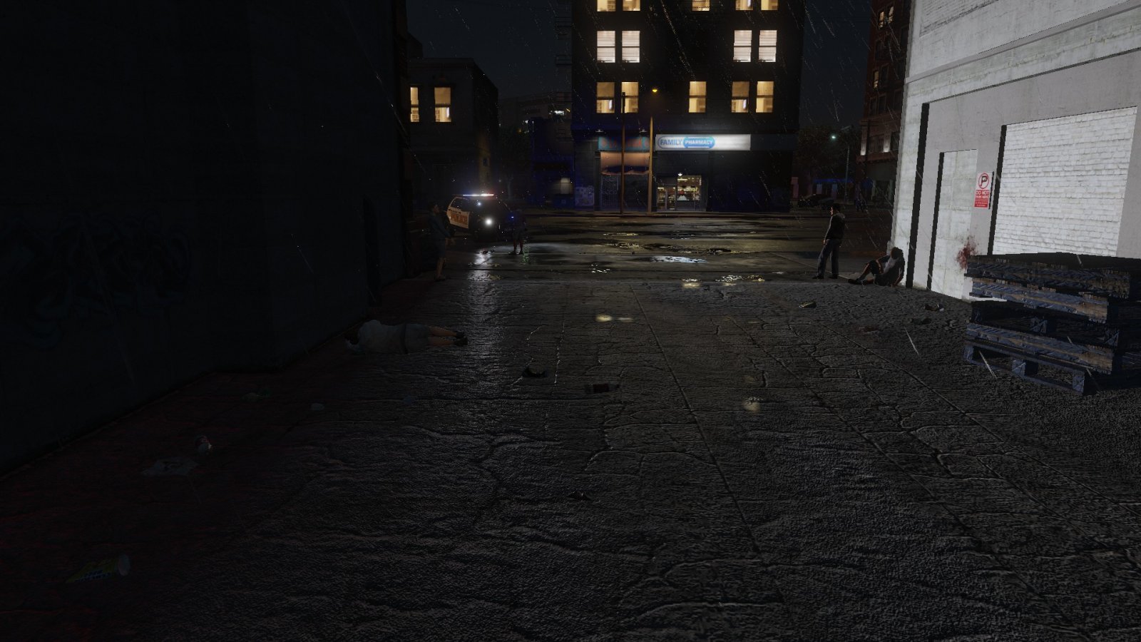 Homeless disturbance