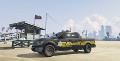 Sheriff @ Beach