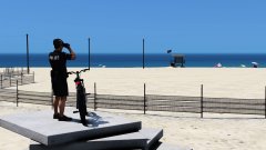 That's a nice lifeguard hut