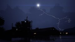 Thunder & lightening... Very very frightening