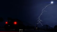 Thunder & lightening... Very very frightening