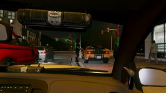 "Why pull up onto the side walk? Stupid people"