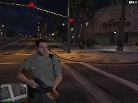 LSSD Deputy with AK47