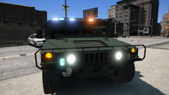 Police Humvee