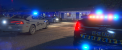 Blaine County SO requested assistance of Los Santos County SO - Male with gun