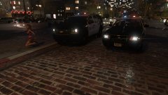 arresting hookers in the rain