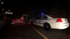 NYPD And Crashed Ferrari 458 Italia