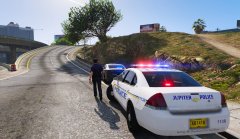 I didn't know there were cops there...