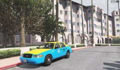 Unmarked Taxi at College