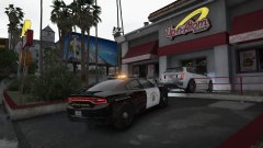 crazy driver in vinewood