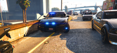 Rush hour traffic stop
