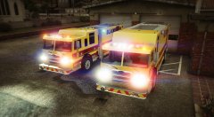 Blaine Fire Engine 121 & Rescue 124