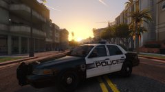 Los Santos Police Department Crown Victoria