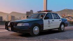 2000 Ford Crown Victoria P71- Los Angeles Police Dept.