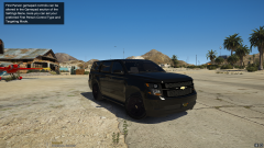 Murdered Out Unmarked Tahoe