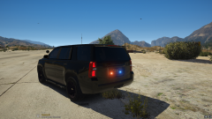 Murdered Out Unmarked Tahoe
