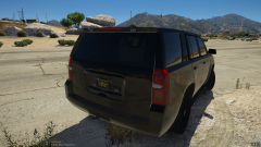 Murdered Out Unmarked Tahoe