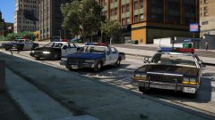 LAPD car fleet back in 1992