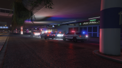 BREAKING NEWS: Suspicious Package at LSIA; Large Police Response