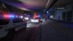 BREAKING NEWS: Suspicious Package at LSIA; Large Police Response