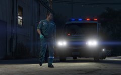 WA St. John's Ambulance on scene of a traffic accident