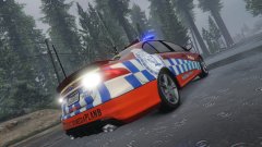 Ford Falcon in Paleto Redwood Forest 1