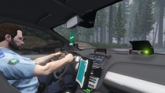 Ford Falcon in Paleto Redwood Forest 2