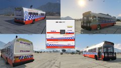 NSW Police Random Drug Testing HWP Bus by Jenkins Media