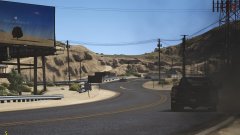 Rolling coal in Cali