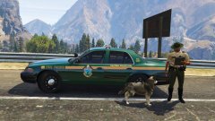 One police dog: Check!