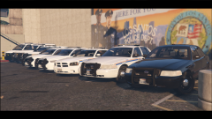RCMP Mega Pack. The finished vehicles.