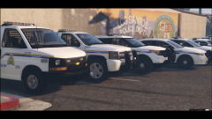 RCMP Mega Pack. The finished vehicles.