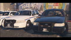 RCMP Mega Pack. The finished vehicles.