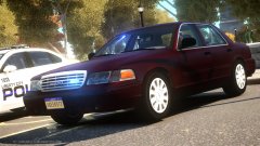LCPD Detective 2011 Ford Crown Victoria Police Interceptor P7B