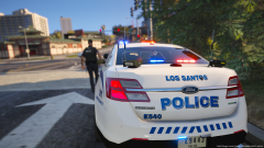 Traffic Stop in JJ Dawkins Taurus