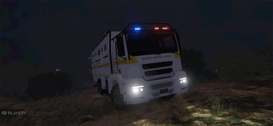 DFES ICV Brickade v2 Animated lights